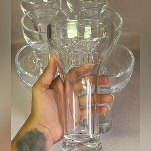 7 unique Miller Chill Aztec Thunderbird Pilsner 12 ounce glasses